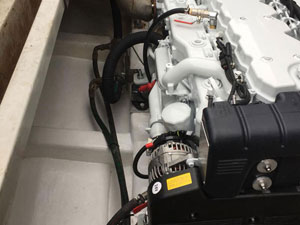 New commercial boat engine